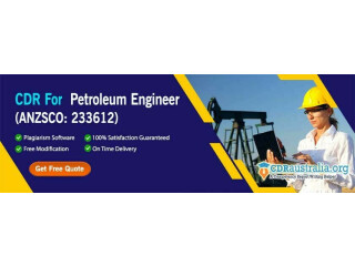 CDR For Petroleum Engineer (ANZSCO: 233612) By CDRAustralia.Org - Engineers Australia